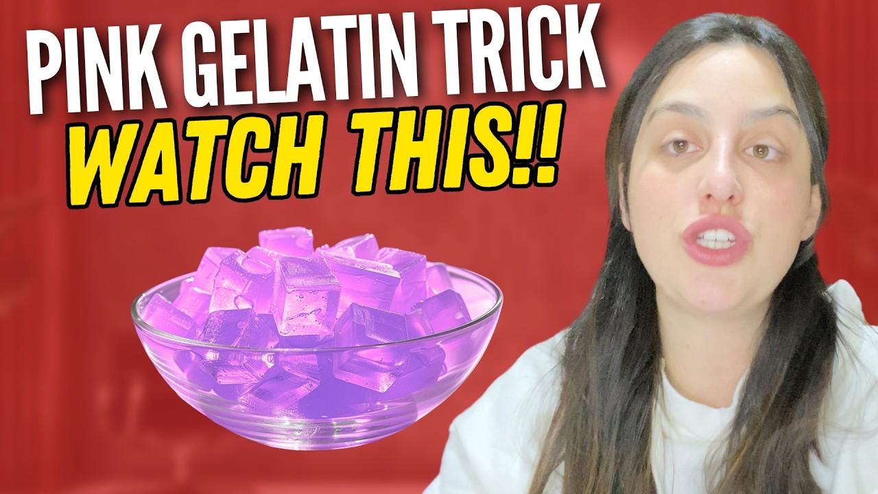 The Pink Gelatin Trick: Does It Actually Help Control Appetite?