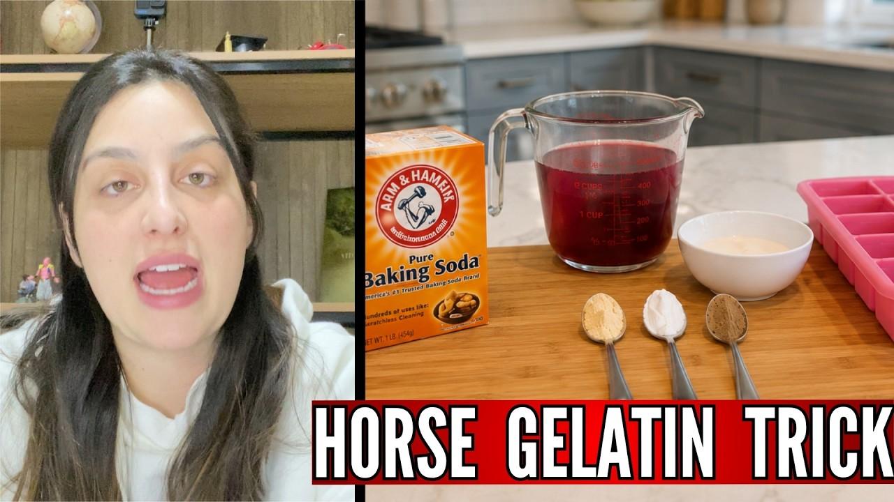 Horse Gelatin Trick For Men Recipe: Viral Formula Explained