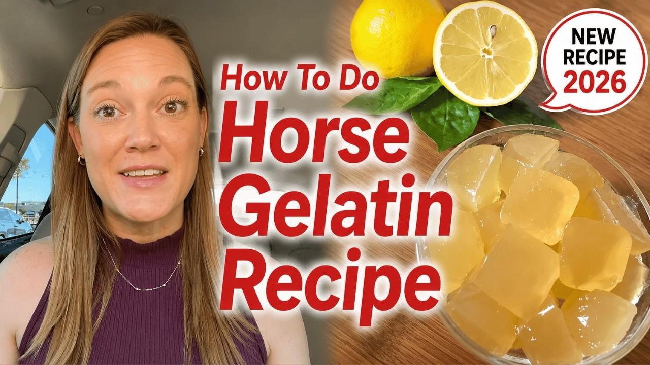 Horse Gelatin Recipe: Why Google Searches Keep Exploding