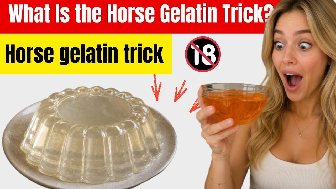 Horse Gelatin Trick For ED: Separating Hype From Evidence